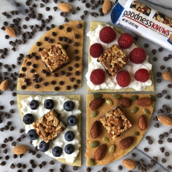 goodnessknows on a gluten-free snack pizza