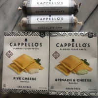 Gluten-free grain-free cookie dough and ravioli by Cappello's