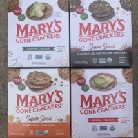 Gluten-free crackers by Mary's Gone Crackers