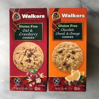 Gluten-free cookies by Walkers