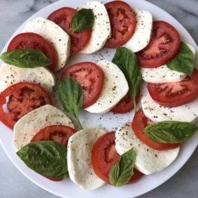 Gluten-free caprese salad