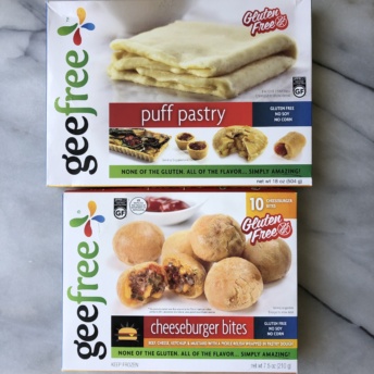 Gluten-free puff pastry products by Gee Free Foods