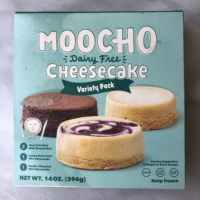 Gluten-free dairy-free Moocho cheesecake by Tofurky