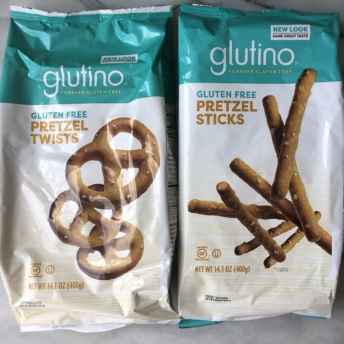 Gluten-free pretzel twists and sticks by Glutino