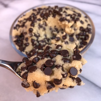 Spoonful of Edible Cookie Dough