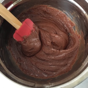 Delicious gluten-free brownie batter