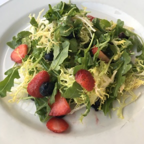 Gluten-free berry salad from Chart House