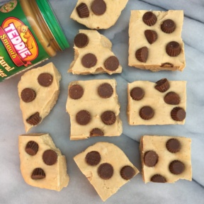 Peanut Butter Cup Fudge using Teddie Peanut Butter