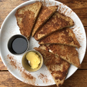 Gluten-free organic French toast from GOODONYA