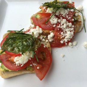 Gluten-free avocado toast from GOODONYA