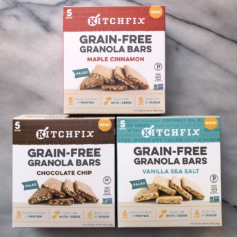 Gluten-free grain-free granola bars by KitchFix