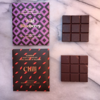 Gluten-free chocolate from GOODIO