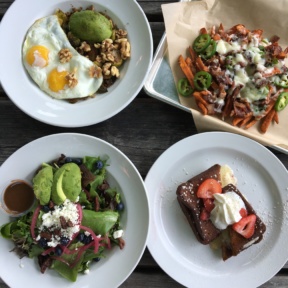 Gluten-free spread from Company Cafe in Dallas