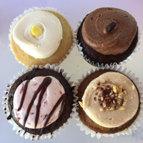 Gluten-free cupcakes from Unrefined Bakery