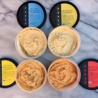 Gluten-free hummus by Roots Hummus