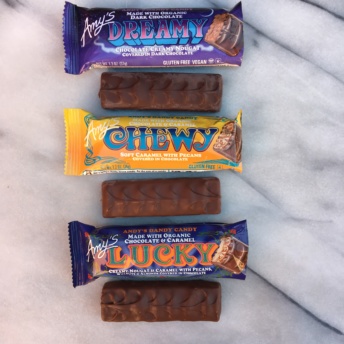 Gluten-free chocolate bars by Amy's Kitchen