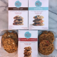 Gluten-free cookies and mixes by Meli's Monster Cookies