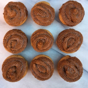 Gluten-free Double Maple Cupcakes