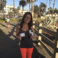 Jackie in Santa Monica with Ayr Skin Care