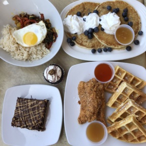 Gluten-free brunch from Jewel's Bakery and Cafe
