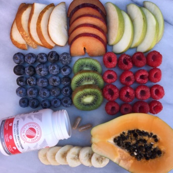 Gluten-free fruit spread with whole food multivitamin by Silver Fern