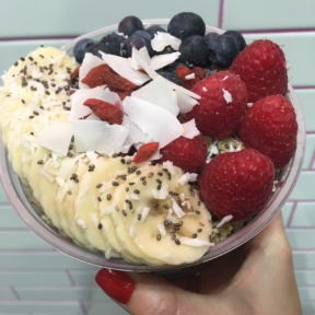 Gluten-free acai bowl from Loco Coco