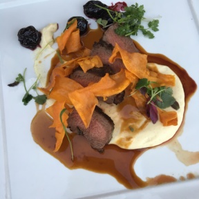 Gluten-free venison from Aroha