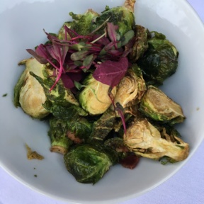 Gluten-free brussels sprouts from Aroha