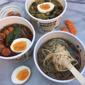 Gluten-free vegan pho noodles by Naughty Noah's