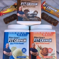 Gluten-free protein bars and powders by FIT Crunch