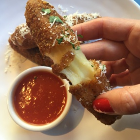 Gluten-free mozzarella sticks from Tali