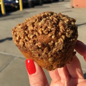 Pumpkin streusel muffin by Organic Pharmer