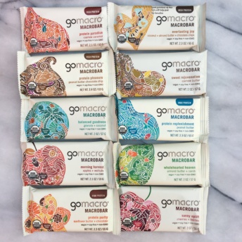 Gluten-free bars by GoMacro