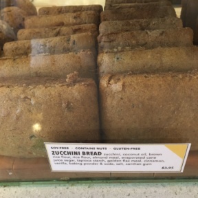 Gluten-free zucchini bread from Green & Tonic