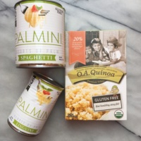 Gluten-free quinoa and hearts of palm pasta by Palmini