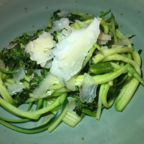 Gluten-free zoodles from Birba