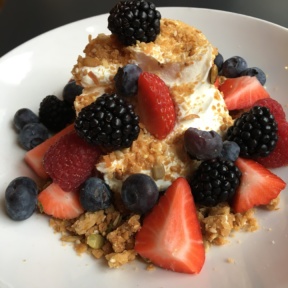 Gluten-free granola and yogurt from Tali