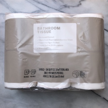 Toilet paper from Brandless