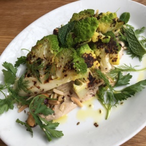 Gluten-free cauliflower from The London Plane
