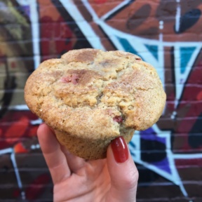 Gluten-free fruit muffin from Macrina Bakery