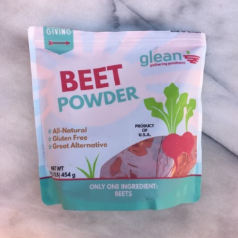 Beet powder by Glean