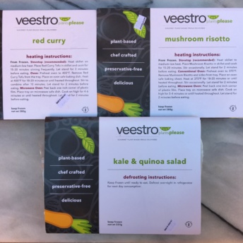 Veestro gluten-free plant-based meals