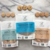 Gluten-free vegan cookies by Bakeology