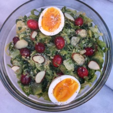 Shaved Brussels Sprouts Salad