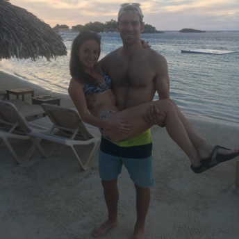 Jackie and Brendan at Sandals Royal Caribbean