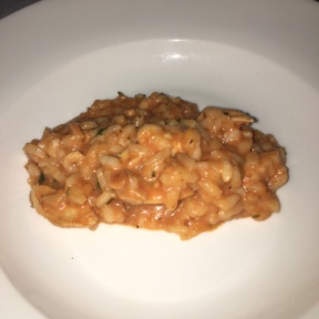 Gluten-free risotto from The Regency