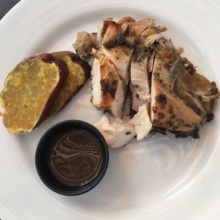 Gluten-free jerk chicken from Jerk Shack