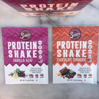 Gluten-free protein shakes by Suncore Foods