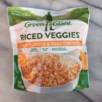 Gluten-free riced veggies from Green Giant