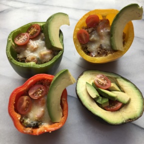 Gluten-free Quinoa Stuffed Peppers